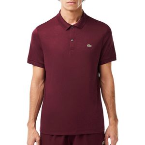 Lacoste polo shirt regular paars - S