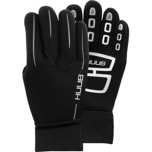 Huub 3mm Wetsuit Swim Gloves - Black / Silver