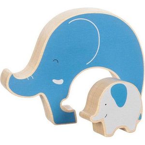 Goki Houten Puzzel Staand Olifant, 2st.