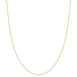 Ania Haie AH N048-01G Pop Charms Dames Ketting - Collier - Sieraad - Schakelketting - Zilver - Goudkleurig - 925 Zilver - Anker