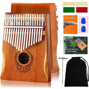 Kalimba - Duimpiano - Muziekinstrument - Inclusief Accessoires - Premium