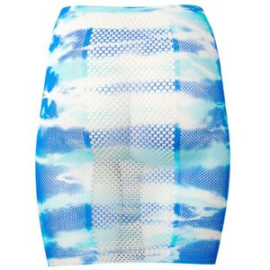 High-waist fishnet skirt en Dazzling Sticker - O/S