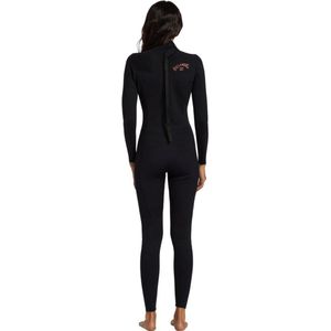 2025 Billabong Dames Foil 3/2mm Rug Ritssluiting Gbs Wetsuit ABJW10018