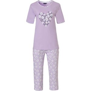 Pastunette - Lovely Lilac - Pyjamaset - Maat 46 - Lila - Katoen