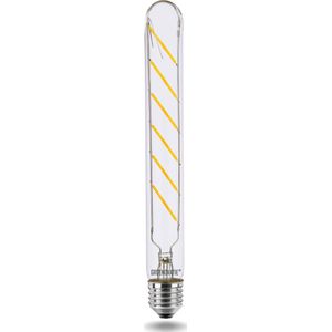 Groenovatie LED Filament Buislamp - 6W - E27 Fitting - 220x30 mm - Extra Warm Wit