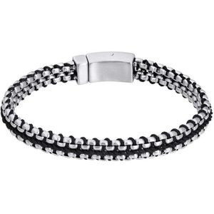 iXXXi Men-Ecuador-Zilver Mat-Heren Armband