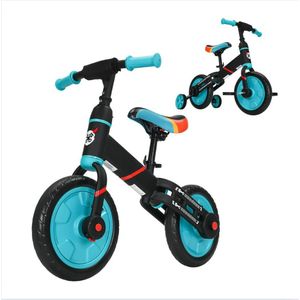 Loopfiets - Kinderfietsen Met 4 Modes - 3 Jaar Geschikt - Duurzame Kinderfiets Loopfiets