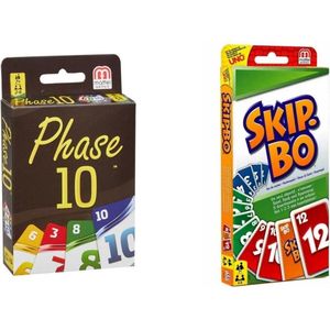 Spellenbundel - Kaartspel - 2 stuks - Phase 10 & Skip-Bo