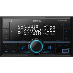 Kenwood DPX-M3300BT 2 DIN autoradio - multicolor