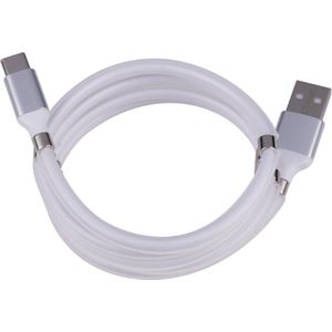 Grundig USB-C-Kabel - Magnetisch - 1 Meter - Wit