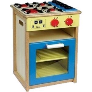Fornuis - Speelkeuken - Blauw*