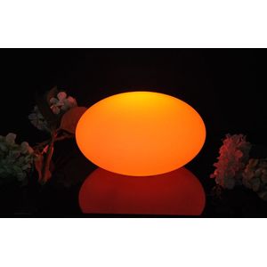 Oplaadbare Steen 32 cm LED RGB incl. Afstandsbediening - Garleds Geodude Tuinlamp