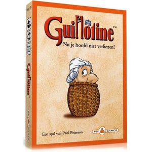 Guillotine - Kaartspel: Rol de meeste titels in dit duistere spel | Leeftijd: 12+ | Aantal spelers: 2-5 | Speelduur: 30 minuten