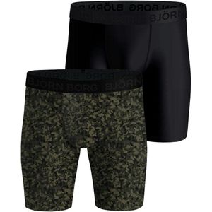 Bjorn Borg 2-Pack heren boxershorts - Performance Camouflage - XL - Zwart