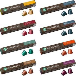 Starbucks® Nespresso cups® balanced pack - 8 x 10 stuks