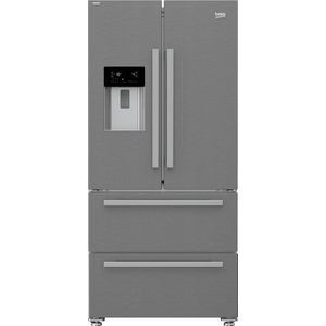 Beko GNE60530DXN - Amerikaanse koelkast - French Door - RVS