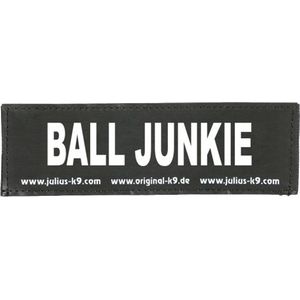 Julius-K9 label - Ball Junkie (20mm x 80mm)