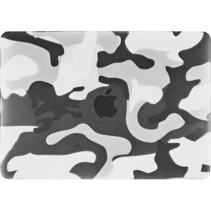 Artwizz Clip - Laptophoes geschikt voor Apple MacBook 12 Inch (2015-2017) Hoes Hardshell MacBook Case - Camouflage