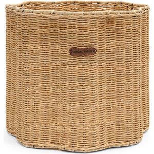 Riviera Maison Opbergmand bloem Bruin - Blossom Mand, Organizer - Rattan - (ØxH) 35x30