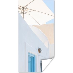 Architectuur - Parasol - Deur - Wit - Blauw