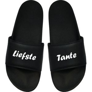 Cadeau Kerstmis - Cadeau Kerst - Cadeau Tante - Badslippers Tante - Cadeau Badslippers - Badslippers 47