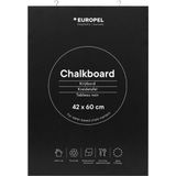 Europel krijtbord zonder lijst – muurdecoratie – tekenbord - A2 – 42x60cm