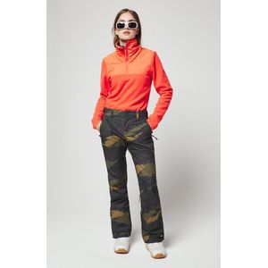 O'Neill Glamour Pants Dames Skibroek - Green Aop - Maat XS