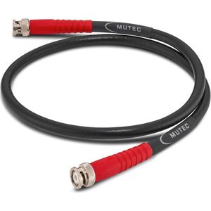 Mutec PSC 50 BNC/BNC Wordclockkabel 1,0m 50 Ohm - Coaxiale kabel