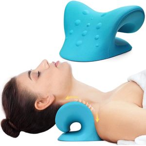 Nekstretcher - Nek massagekussen - Nekkussen - Nieuwste model 23S - Fixeert nek- en rugklachten - Huidvriendelijk - Bewezen de beste!