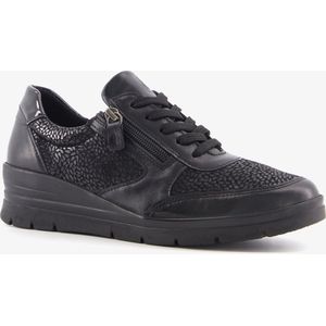 Natuform dames veterschoenen zwart - Maat 39 - Uitneembare zool