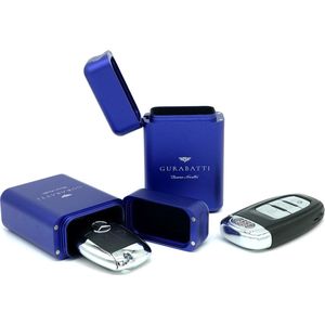 Gurabatti RFID Autosleutel Beschermhoes - Antidiefstal - Blauw