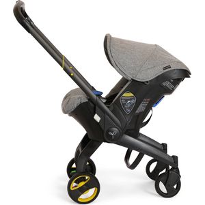 Multifunctionele 3-in-1 Autostoel en Buggy - Kleur Grijs- Nieuwste Model - Kinderwagen voor Baby's