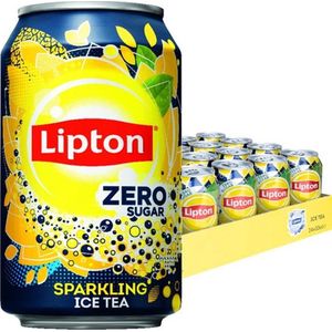 Lipton Ice Tea Zero - 24x33cl - IJsthee zonder suiker