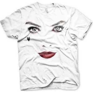 DC Comics Harley Quinn Heren Tshirt -L- Birds Of Prey - Face-Up Wit