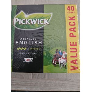 Pickwick English Zwarte Thee Voordeelpak 40 Stuks
