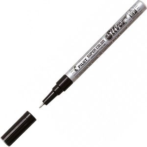 Pilot Super Color - Zilveren Marker Pen – Extra Fine Tip