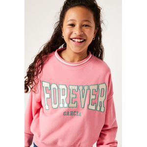 GARCIA Meisjes Sweater Roze - Maat 152/158