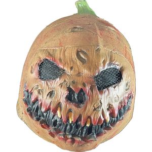 Fjesta Horror Pompoen masker - Halloween Masker - Halloween Kostuum - Latex - One Size