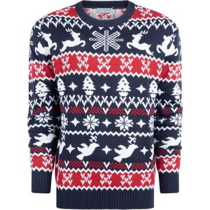 Foute Kersttrui Dames & Heren - Christmas Sweater ""Traditioneel & Gezellig"" - Mannen & Vrouwen Maat XL - Sinterklaas - Kerst - Kerstcadeau