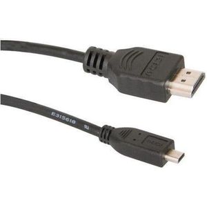 ICIDU - HDMI naar Mircro kabel - 2 m - Zwart