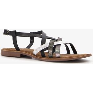 TwoDay dames sandalen zwart/zilver - Maat 39