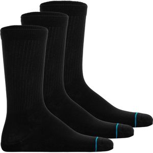 Stance unisex casual 3P sokken icon zwart