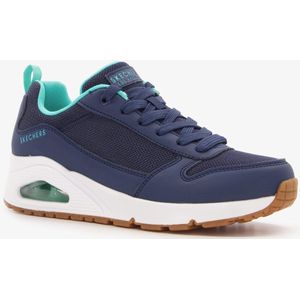 Skechers Uno Inside Matters dames sneakers blauw - Maat 39 - Extra comfort - Memory Foam