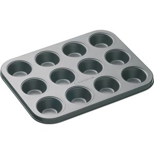 Bakvorm voor 12 mini-muffins, 26 cm x 20 cm - Masterclass