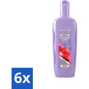 Andrélon - Colour Care - Shampoo - Sulfaatvrij - 300 ml - Voordeelverpakking - 6 stuks
