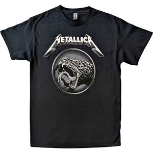 Metallica - Black Album Poster Heren T-shirt - S - Zwart