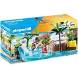 PLAYMOBIL Family Fun Kinderzwembad met whirlpool - 70611