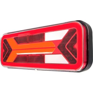LED Achterlicht Links 283x100mm Dynamisch knipperlicht