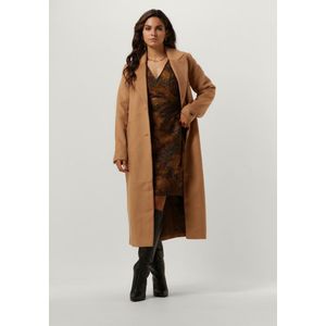 Notre-V Wool Coat Jassen Dames - Winterjas - Camel - Maat XXL