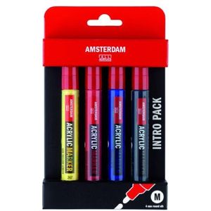 Amsterdam Markers basisset 4 stuks